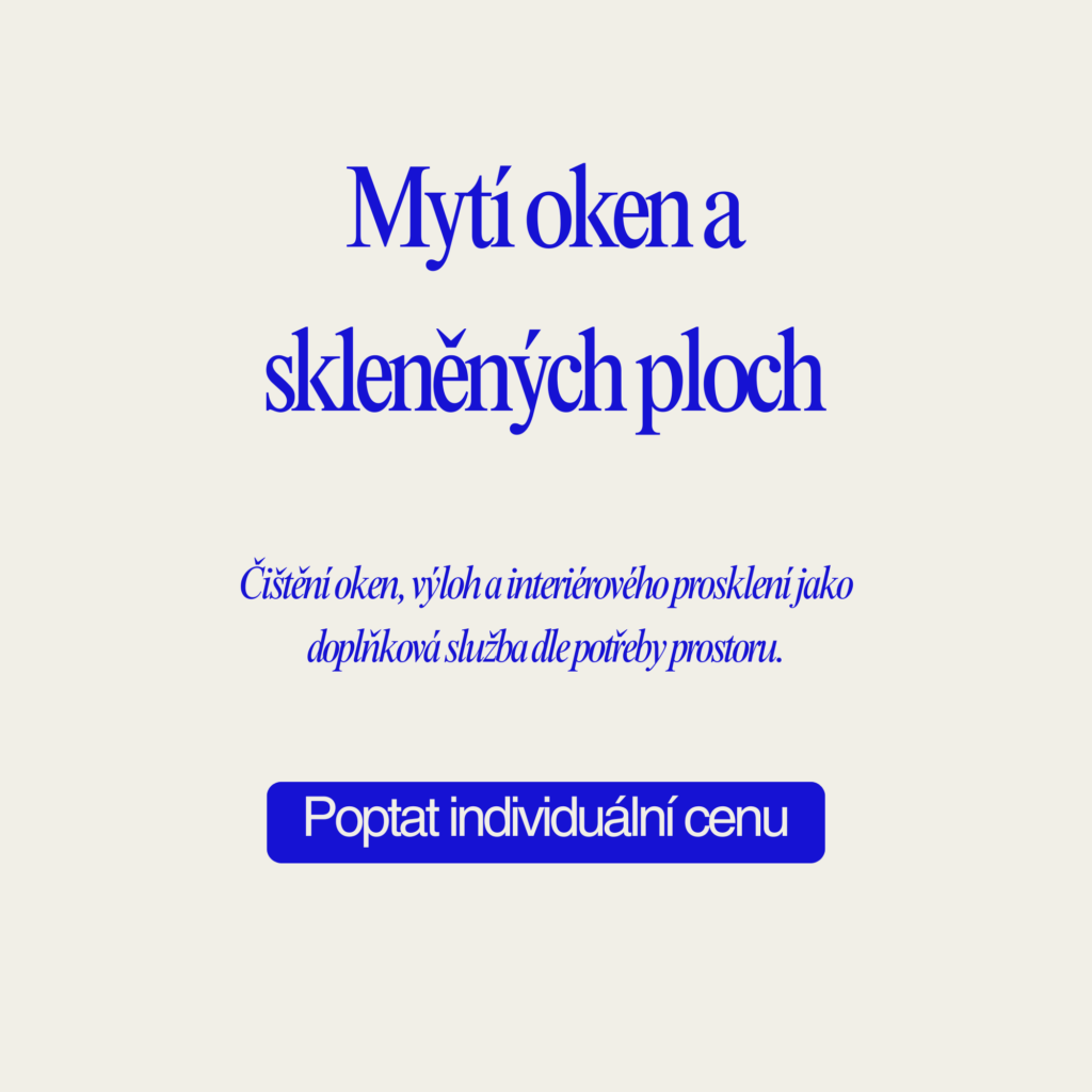 Mytí oken v Praze